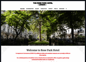 roseparkhotelpaddington.com