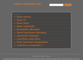 rover-club-baden.de