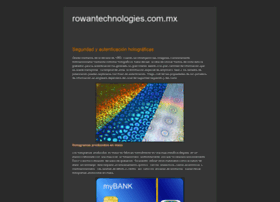 rowantechnologies.com.mx