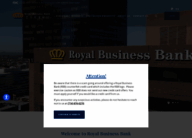 royalbusinessbankusa.com