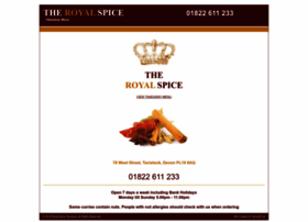 royalspicetavistock.co.uk