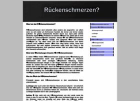 rueckenschmerzenwastun.com