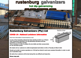 rustenburggalvanizers.co.za
