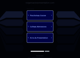 rutgersactorpresentation.com