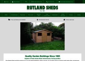 rutlandsheds.co.uk