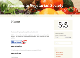sacramentovegetariansociety.org