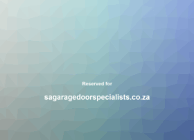 sagaragedoorspecialists.co.za