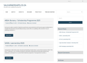 salearnerships.co.za
