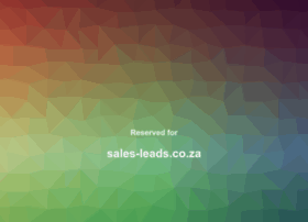 sales-leads.co.za