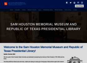 samhoustonmemorialmuseum.com