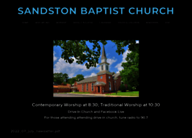 sandstonbaptist.org