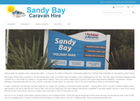 sandybaycaravanhire.co.uk