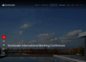 santanderinternationalbankingconference.com