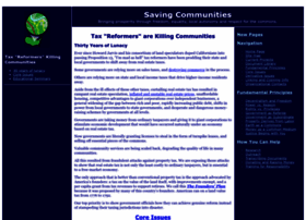 savingcommunities.org