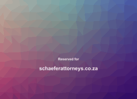 schaeferattorneys.co.za