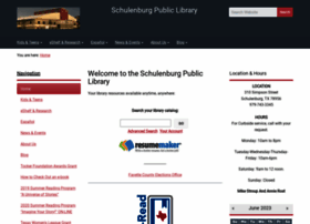 schulenburglibrary.org