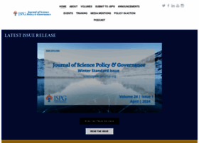 sciencepolicyjournal.org