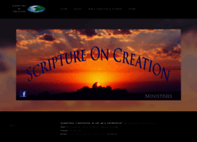 scriptureoncreation.org