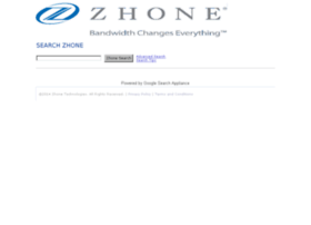 search.zhone.com