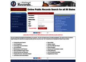 searchnationalrecords.com