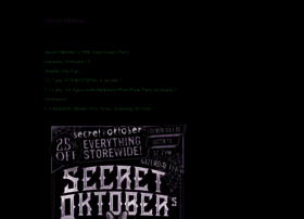 secret-oktober.com