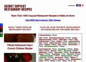 secretcopycatrestaurantrecipes.com
