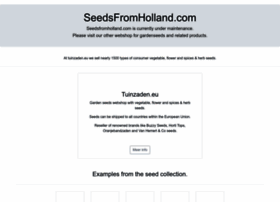 seedsfromholland.com