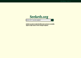 seeketh.org