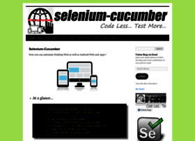 seleniumcucumber.info