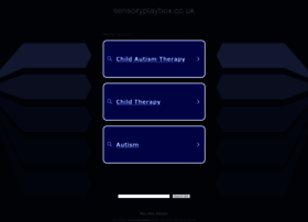sensoryplaybox.co.uk