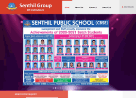 senthilgroupofschools.in