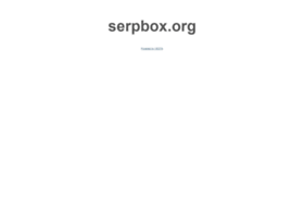 serpbox.org