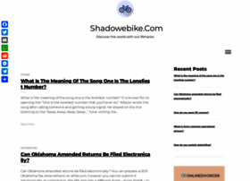 shadowebike.com
