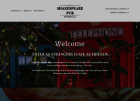 shakespearepub.com