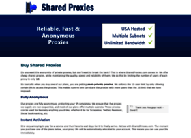 sharedproxies.com