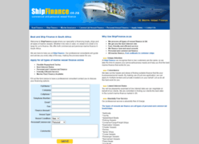 shipfinance.co.za
