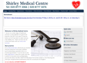 shirleymedicalcentre.nhs.uk
