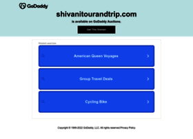 shivanitourandtrip.com
