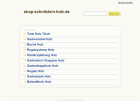 shop-schnitzlein-holz.de