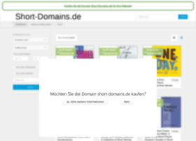 short-domains.de