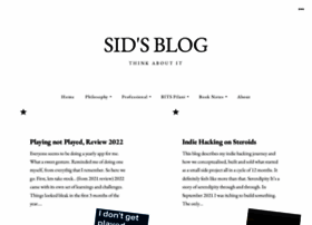 sidblogs.com