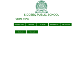 siddeeqeen.edu.pk
