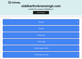 siddharthvikramsingh.com