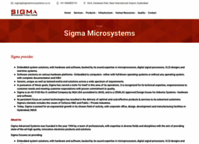 sigmamicrosystems.co.in