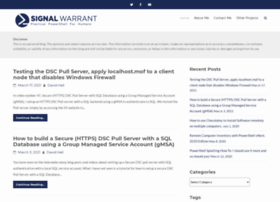 signalwarrant.com
