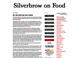 silverbrowonfood.com