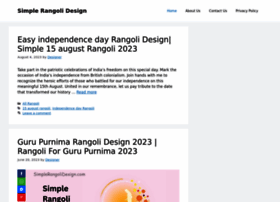 simplerangolidesign.com