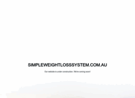 simpleweightlosssystem.com.au