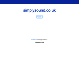 simplysound.co.uk