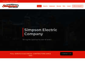simpsonelectricnc.com